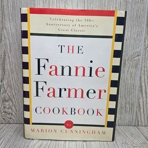 Fannie Farmer Cookbook Marion Cunningham 100th Anniversary Hardcover